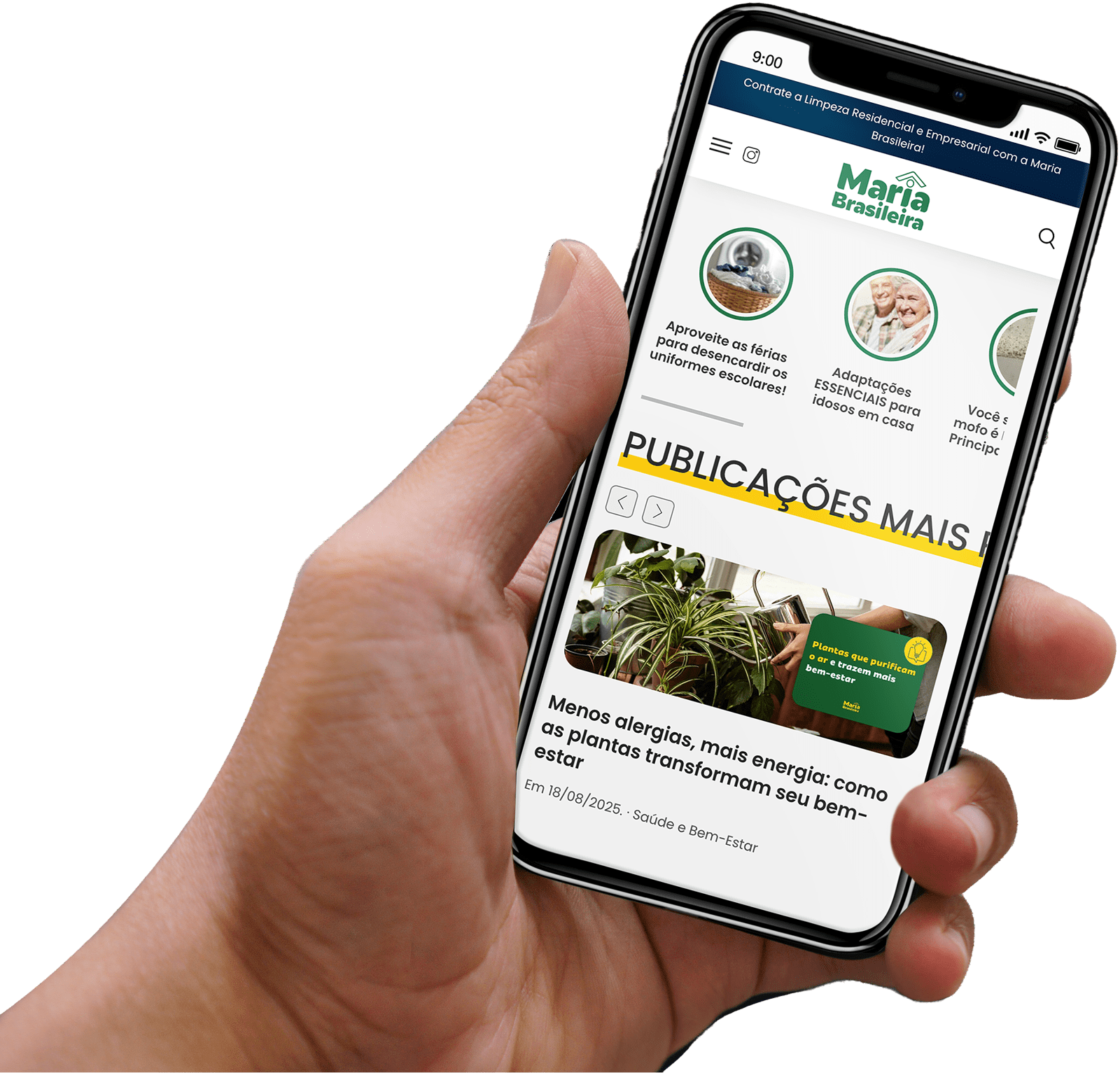 Imagem de Fundo Maria Brasileira Parceria com Eco Webdesign 